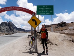 Climbing Ticlio Pass, Peru 2009